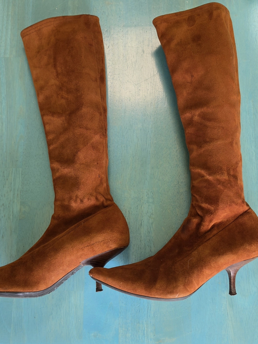 DKNY Early 2000s Vintage Suede Boots SIZE 7